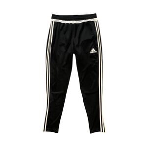 Adidas Pants Womens Medium Slim Taper Black White Tiro 15 Training Soccer Track
